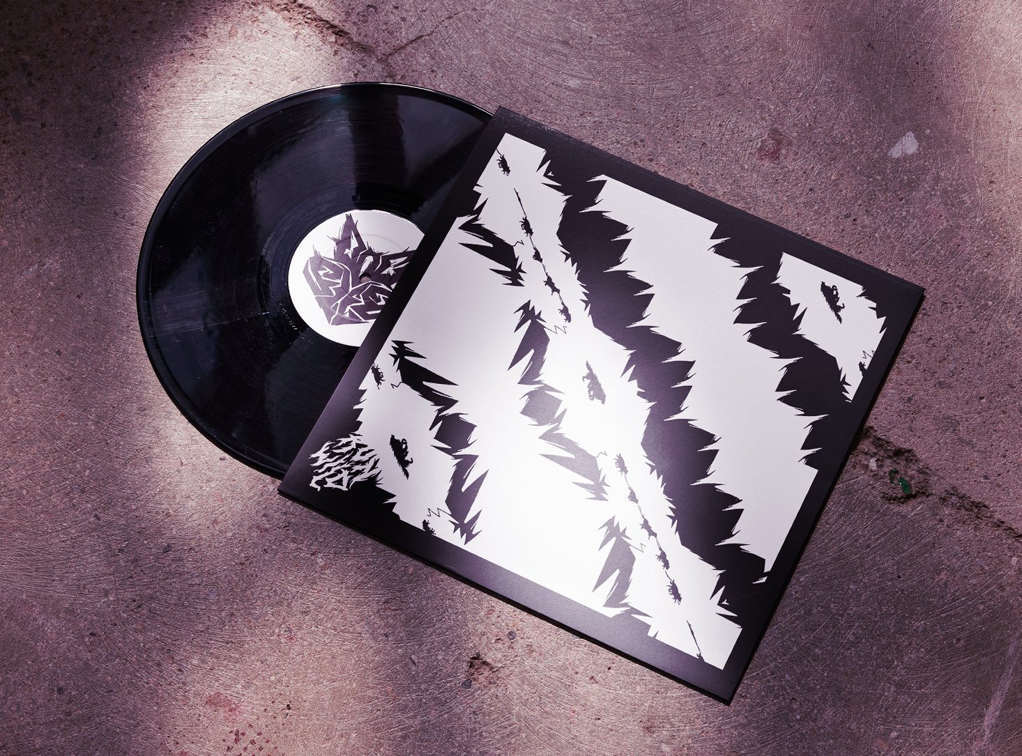 Dogsled Vinyl mockup
