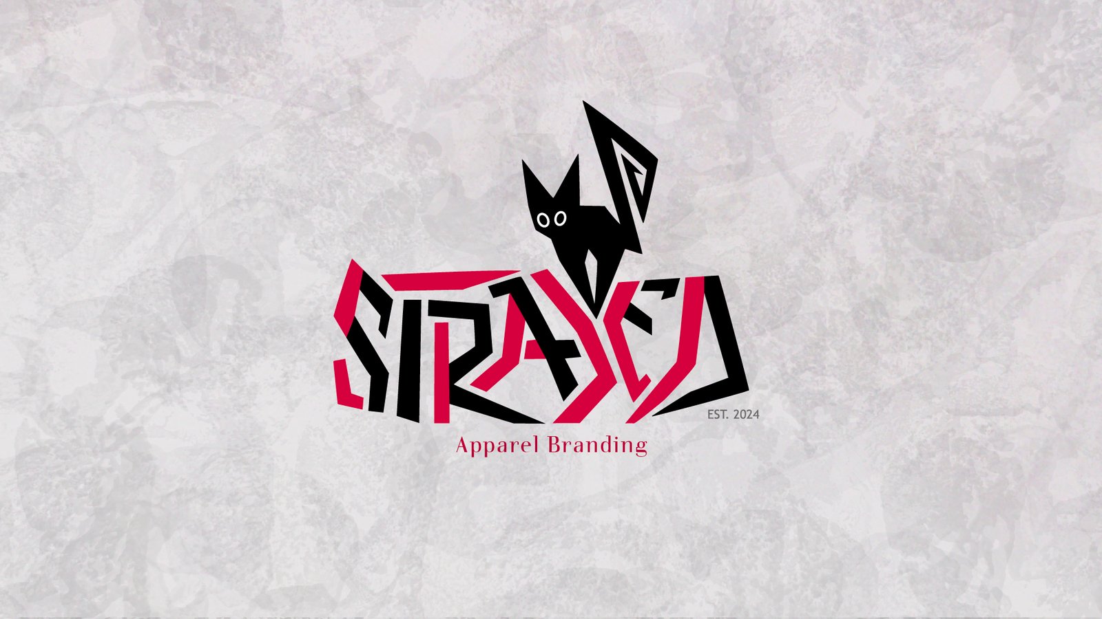 Strayed logo title