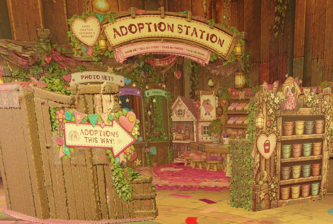 Entrance to the Adoption Station