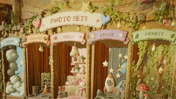Photo sets inside the Adoption Station